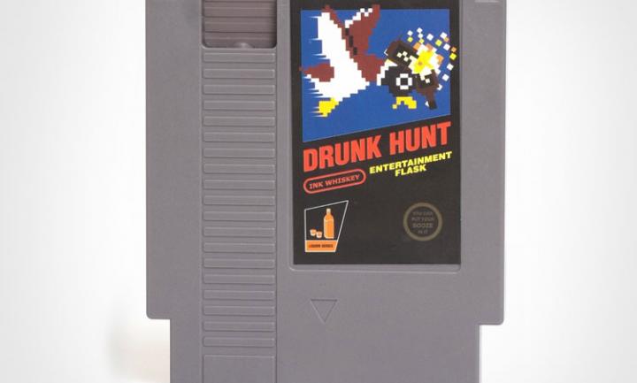 NES Cartridge Secret Drinking Flask: For When You Want To Be A Discreet Drinker 