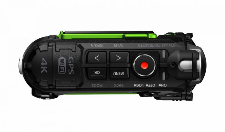 Olympus Stylus TG Tracker action Camera top 