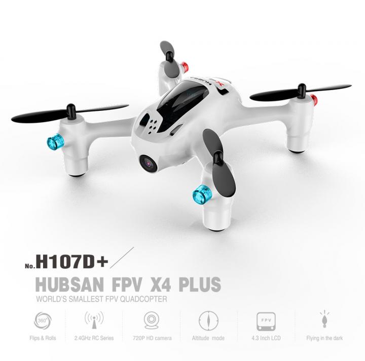 Hubsan FPV X4 H107D+ Plus RC Quadcopter