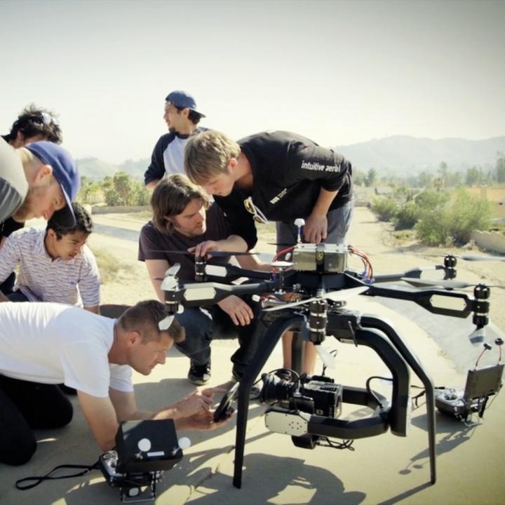 filming drones